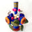 Hand Painted Clay Candleholder