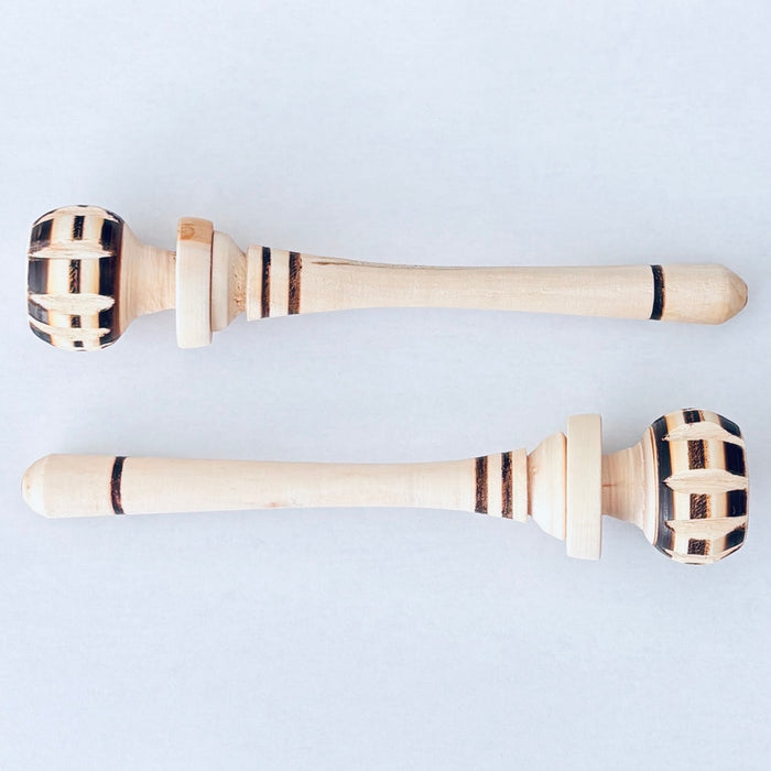 Mini Wooden Hot Chocolate Whisk (Molinillo)