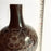 Clay Pitcher & Glass - Hand Painted - Dark Brown