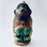Painted Clay Monkey Mezcal Bottle - Chango Mezcalero - Large - Pantalón Verde