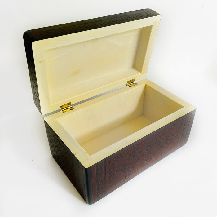 Olinalá Tea Box - Maque Rayado