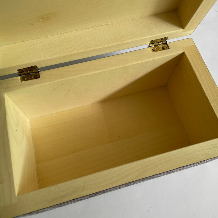 Olinalá Tea Box - Maque Rayado
