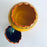 Olinalá Powder Box With Lid - Polvera - Medium - Maque Gourd