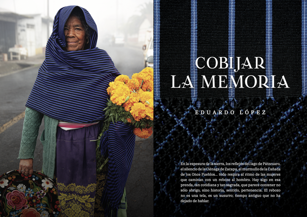 Rebozos de Michoacán - Rebozos from Michoacán - Artes de México