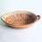 Painted Red Clay Leaf Salsa Bowl