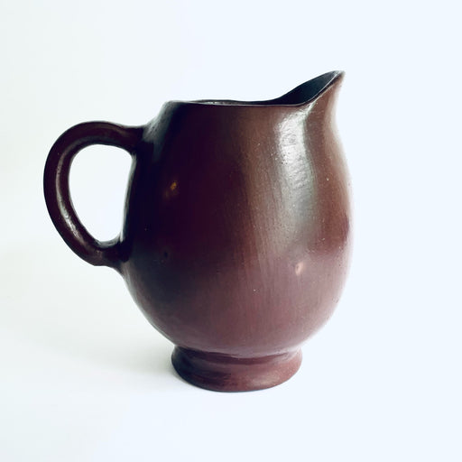 Burnished Clay Pitcher - Brown