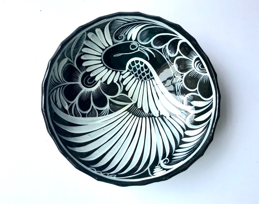 Hand-Painted Glazed Small Bowl
