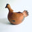 Red Clay Hen Shaped Bowl