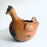 Red Clay Hen Shaped Bowl