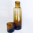 Blown Glass Water Carafe & Glass - Large - Cylindrical - Amber