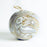 Carved Gourd Ornamental Sphere - White