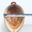 Painted Red Clay Leaf Salsa Bowl