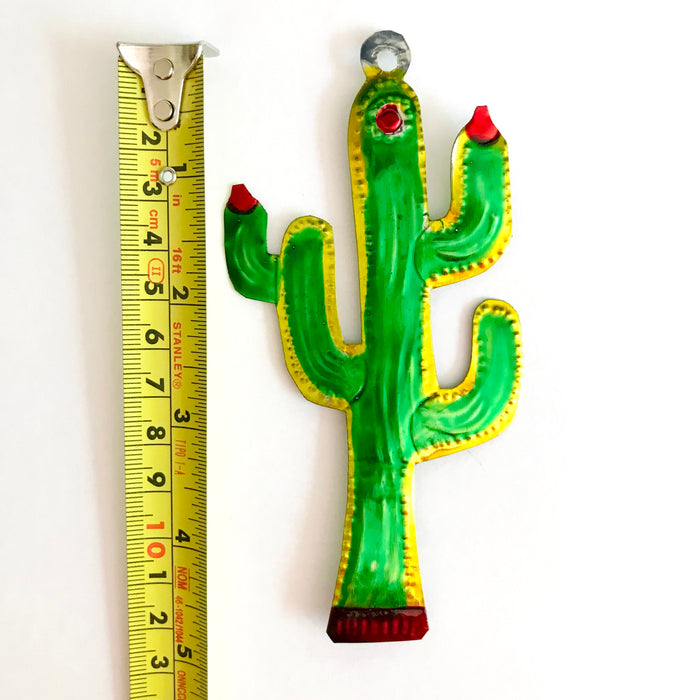 Tinplate Christmas Ornaments - Cactus