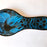 Mexico 1492 - Hand-painted, glazed cooking spoon holder that will lighten any kitchen and inspire your new gourmet masterpieces. Blue on Black. 