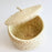 White Palm Fiber Tortillero / Bread Basket - Medium