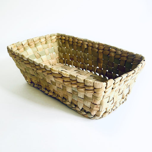 Tule Fiber Tortilla Chips Basket - Rectangular