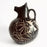 Burnished Clay Dog Pitcher - Brown