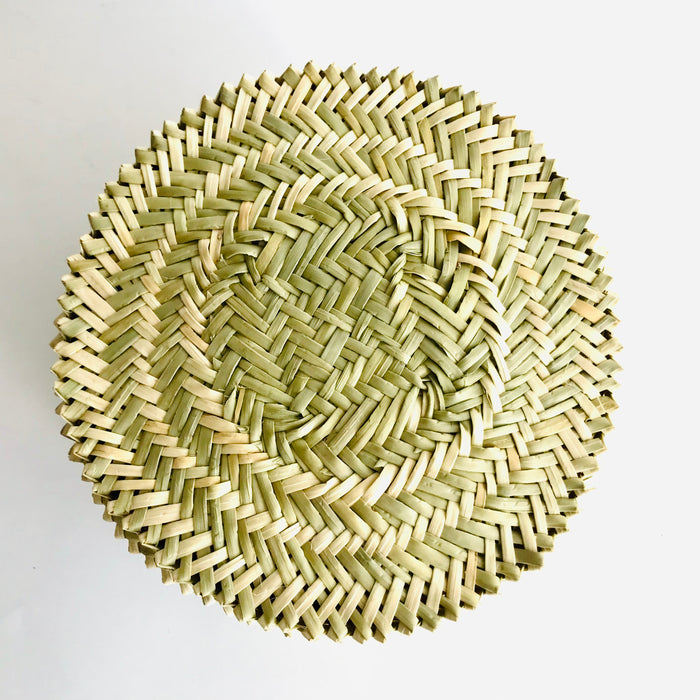 Sotol Fiber Tortillero / Bread Basket with Spikes - Medium