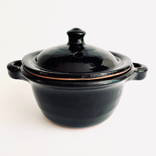 Glazed Pot - Cazuela - Small - Black