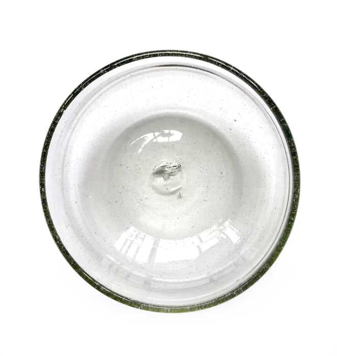 Blown Glass Bowl - Medium - Clear - 5.5”