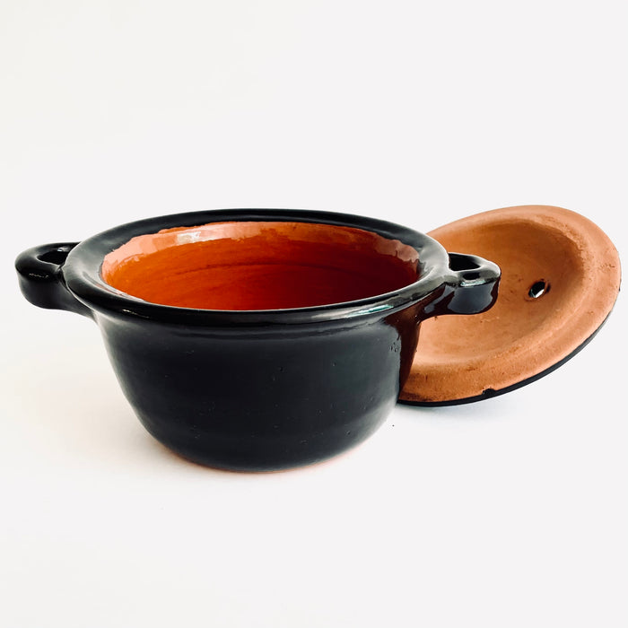 Glazed Pot - Cazuela - Small - Black
