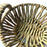 Mexico 1492: Fruit or egg basket made of tule fiber by skillful Michoacán artisans. The thick tule cords offer a comfortable, rich, full texture of this beautiful, natural piece.