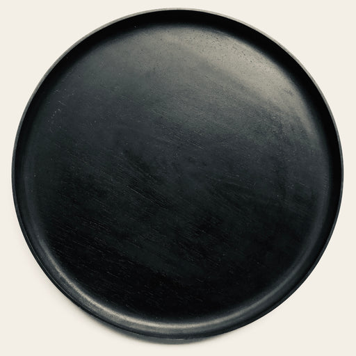 Wooden Base Plates - Black Cedar - Set of 4