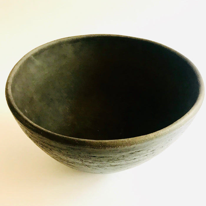Copy of Smoked Clay Salad Bowl - Large - Old photos