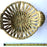 Mexico 1492: Fruit or egg basket made of tule fiber by skillful Michoacán artisans. The thick tule cords offer a comfortable, rich, full texture of this beautiful, natural piece.