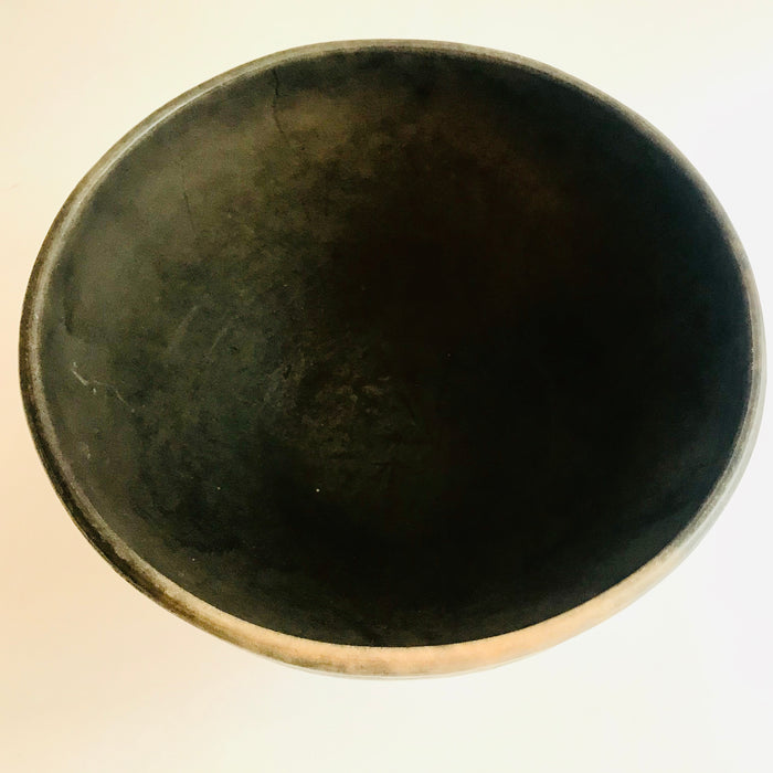 Copy of Smoked Clay Salad Bowl - Large - Old photos