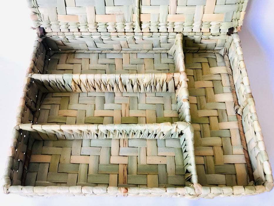 Tule Fiber Box for Utensils — Mexico1492