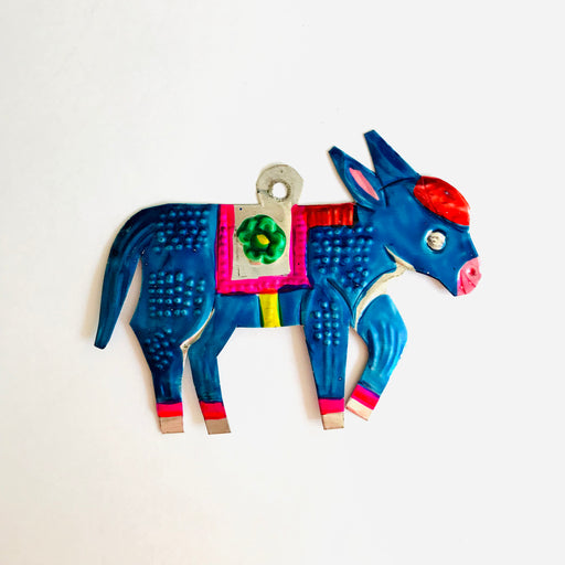 Tinplate Christmas Ornaments - Donkey