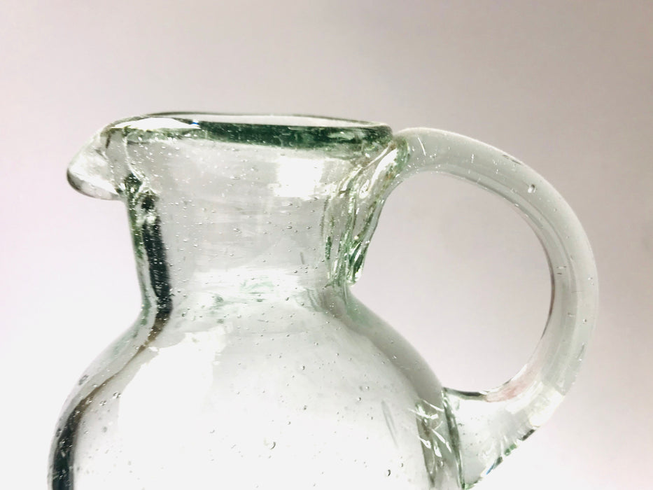 Mexico 1492 - Hand blown glass jug, holds 0.5l