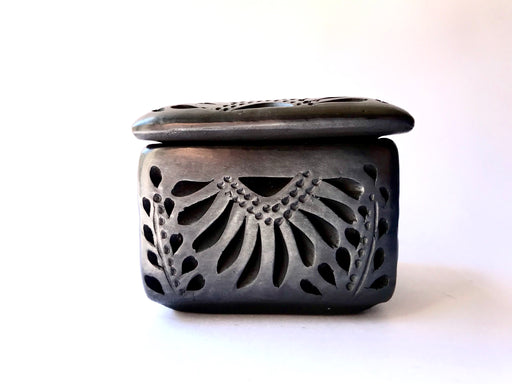 Black Clay Sugar and Cream Packet Holder