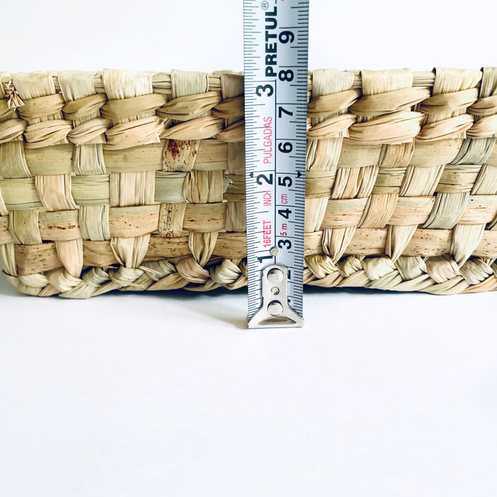 Tule Fiber Tortilla Chips Basket - Rectangular
