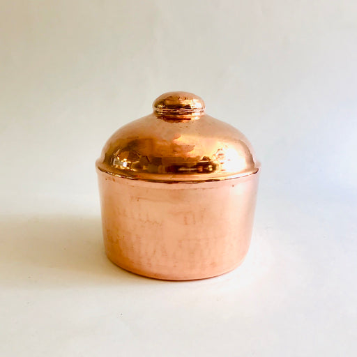 Copper Jar with Lid - Small