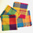 Pedal Loom Handwoven Cotton Napkins - Fiesta - Set of 4