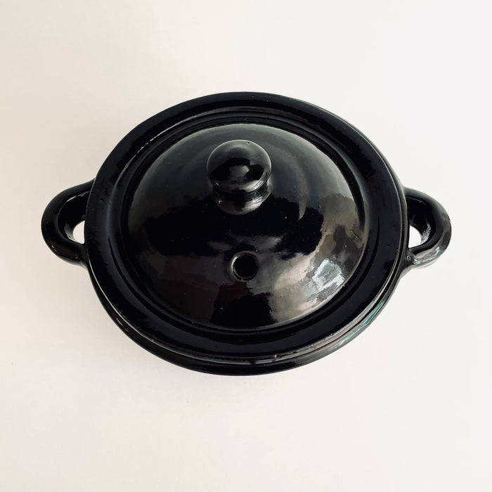 Glazed Pot - Cazuela - Small - Black