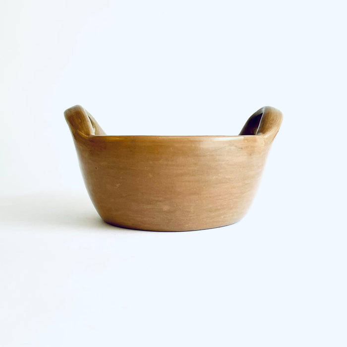 Burnished Clay Cazuelita Salsa Bowl - Mini - Tan