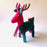 Mexico 1492 - Colorful, decorative deer made of wool by the imaginative artisans from Chiapas. Ideal dinner table, coffee table or mantel decoration for the holidays, for people looking for the original, artisanal pieces. Each deer is different and unique.
