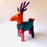 Mexico 1492 - Colorful, decorative deer made of wool by the imaginative artisans from Chiapas. Ideal dinner table, coffee table or mantel decoration for the holidays, for people looking for the original, artisanal pieces. Each deer is different and unique.