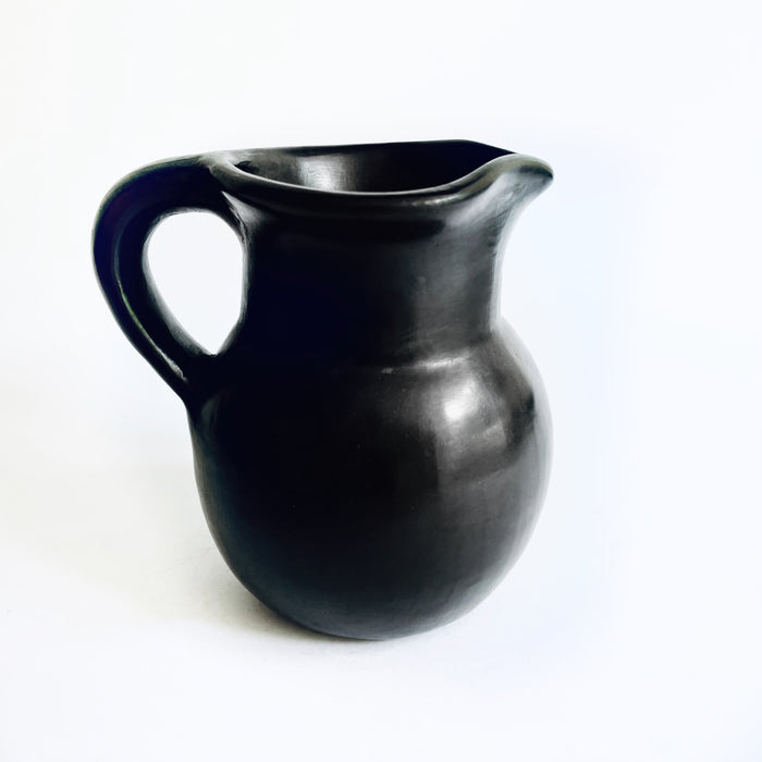 Black Clay Pitcher - Medium