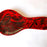 Mexico 1492 - Hand-painted, glazed cooking spoon holder that will lighten any kitchen and inspire your new gourmet masterpieces. Black on Red.