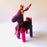 Mexico 1492 - Colorful, decorative deer made of wool by the imaginative artisans from Chiapas. Ideal dinner table, coffee table or mantel decoration for the holidays, for people looking for the original, artisanal pieces. Each deer is different and unique.