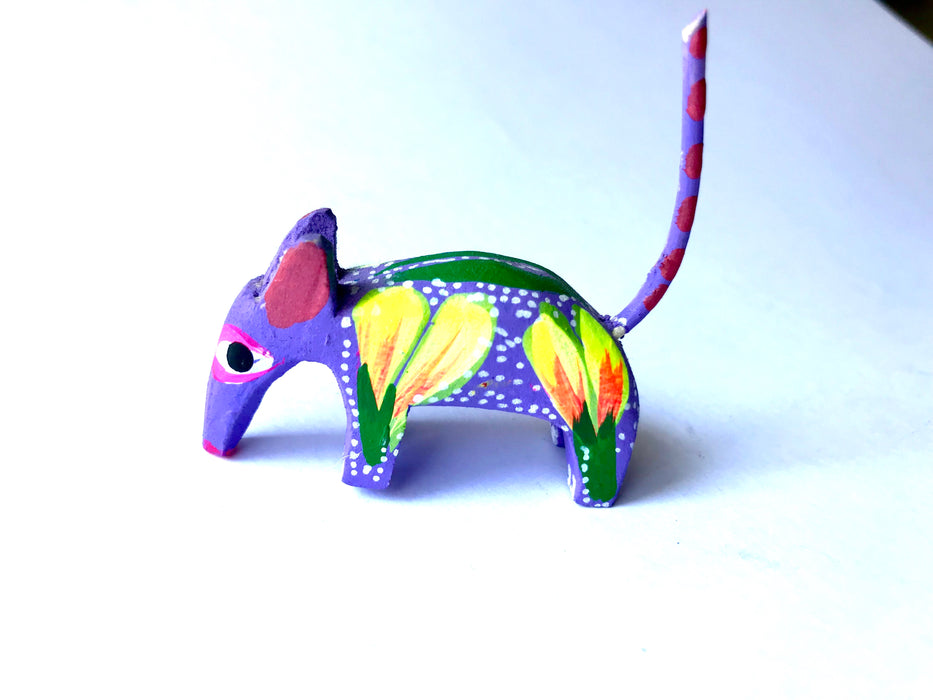 Miniature Hand Carved and Painted Alebrijes