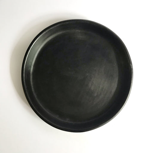 Black Clay Tray for Serving Shot Glasses, Copitas and Jícaras