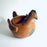 Red Clay Hen Shaped Bowl