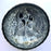 Mexico 1492: The talented young artisan Isabel from Guerrero created this amazing, large, black and white serving plate, hand painted with motifs of birds and greenery, and glazed. An eye-catcher, and a piece that brings the traditional folk art to the modern era in a seamless way. 