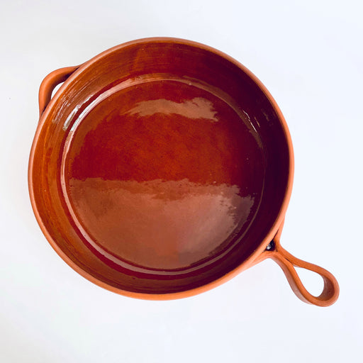 Glazed Pan with Handles - Sartén