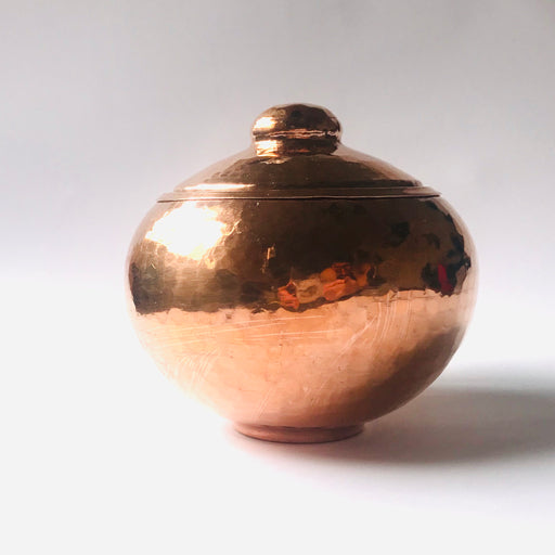 Copper Sugar Bowl - Round